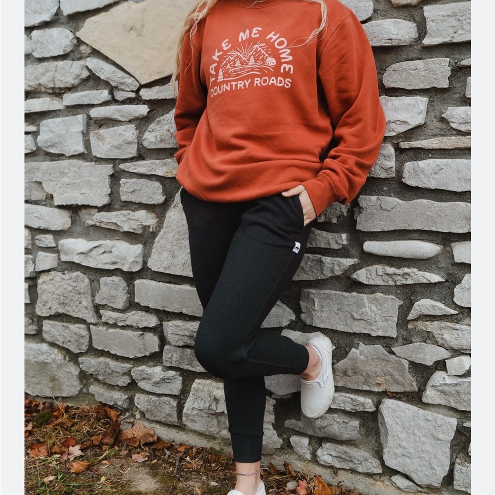 New Frontier Take Me Home Crewneck Sweatshirt Medium